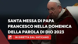 🔴 LIVE | Santa Messa di Papa Francesco nella Domenica della Parola di Dio | 22 gennaio 2023