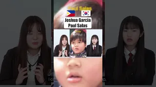 Korean Teens React to Joshua Garcia, Paul Salas