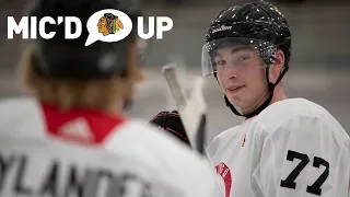 Kirby Dach Mic'd Up at Development Camp | Chicago Blackhawks