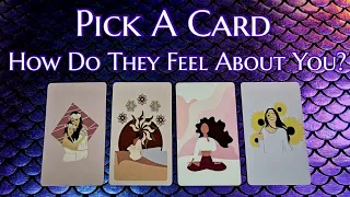 "HOW DOES THIS SPECIFIC PERSON FEEL ABOUT YOU RIGHT NOW?" 🔮 Pick A Card Love Reading