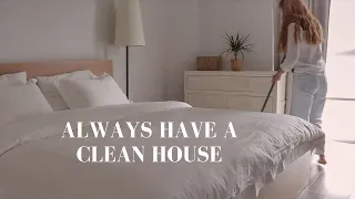 Clean with me/ How to keep your house clean/ Cleaning tips for whole house