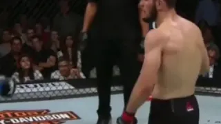 Пощечина Конору от Хабиба - 3й раунд    Spap in the face Konor from Khabib 3th round