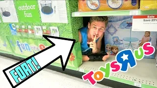 HIDDEN TOYS R US FORT!