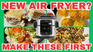 NEW AIR FRYER? TRY THESE 6 RECIPES FIRST | Easy Air Fryer Recipes