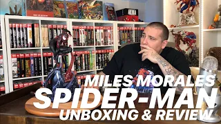 Sideshow MILES MORALES SPIDER-MAN Statue Unboxing & Review