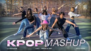 K-POP MASHUP | LE SSERAFIM | CHILLI -HWASA | BABYMONSTER- 2NE1 Mashup | AURA Dance Cover