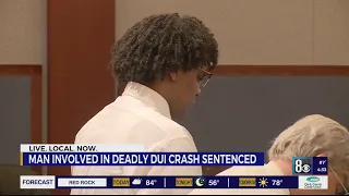 Man involved in deadly DUI crash sentenced