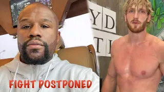 Logan Paul confirms Floyd Mayweather fight is delayed