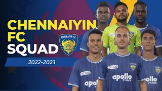 CHENNAIYIN FC Squad 2022/23 | CHENNAIYIN FC | Indian Super League