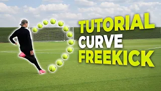 How to learn the curve Freekick | #7 TUTO Friday