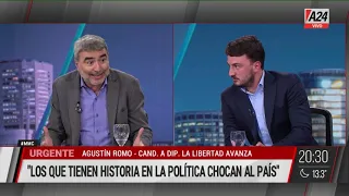 📢 Agustín Romo: "Los halcones votarían a Javier Milei en el balotaje"