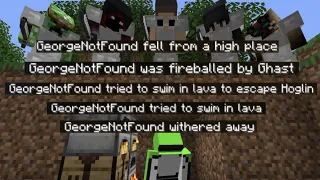 Georgenotfound’s Deadly Nether Journey In The LAST Manhunt