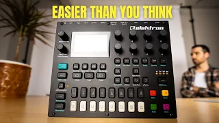 Explaining how to use the Digitone to a COMPLETE BEGINNER