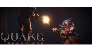 Quake champions первый взгляд, геймплей