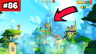 Angry Birds 2 Gameplay clan Battle pig city 1 shot all dead Unlock level 86