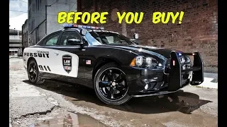 Before You Buy a Dodge Charger Police Package, WATCH THIS!