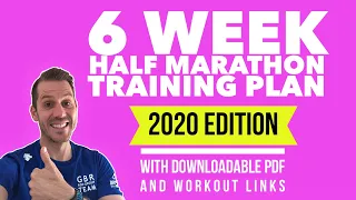 6 Week Half Marathon Training Plan