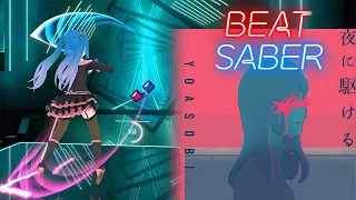 [Beat Saber] YOASOBI - Yoru ni Kakeru / 夜に駆ける [Full Body Tracking] Expert | SS Rank