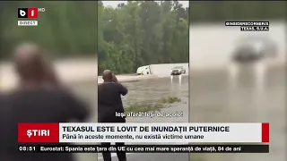 TEXASUL ESTE LOVIT DE INUNDAȚII PUTERNICE_Știri B1TV_5 mai 2024