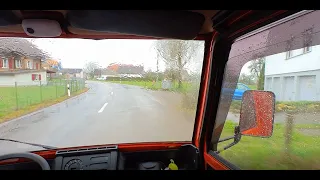 Piaggio Ape TM - #20 Regen, kommt auch mal vor.