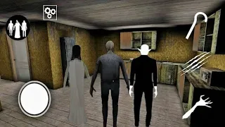 Playing as Granny , Slendrina & Husband Of Slendrina in Granny 2 | Sewer Escape Mod