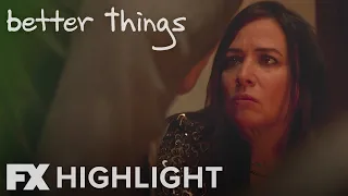 Better Things | Season 4 Ep. 9: Sam and Jeff Talk on the Stairs Highlight | FX