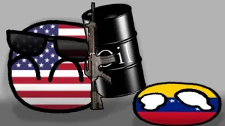 knock knock lt's the United States of America meme #America #Oil #Countryball #meme #Venezuela