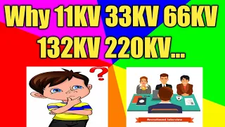 Why 11kv 33kv 66kv 132kv | Why Transmission Voltage is in multiple of 11| Hindi