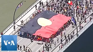 Indigenous Protests Held Across Australia on National Day