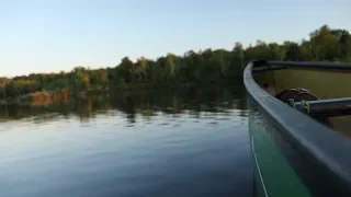 Solo Canoe Camping & Fishing  Trip In Remote Wilderness, No Talking Pt.2