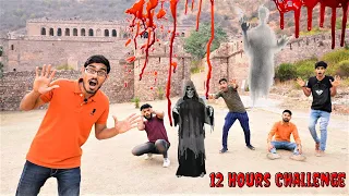भूतो की नगरी भानगढ में बिताये 12 घंटे😱| 12 Hours at Most Haunted Place in World | Day & Night