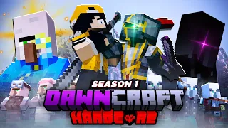 KISAH ku Bertahan Hidup "BEBERAPA HARI" di DawnCraft HARDCORE | Season 1