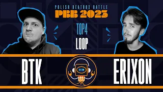 BTK vs Erixon🎤 Polish Beatbox Battle 2023 🎤 LOOPER 1/2