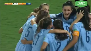 Spain vs Colombia (1-0) U17 Women's World Cup Final 2022