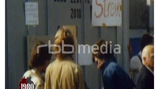 Berlin S-Bahn strike September 1980