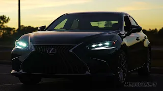 👉 AT NIGHT: Lexus ES300h ULTRA LUX - Interior & Exterior Lighting Overview + Night Drive