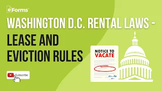 Washington D.C  Rental Laws Lease and Eviction Rules