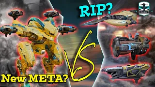 Splinter & Shatter vs Old Meta - War Robots Comparison