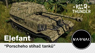 War Thunder CZ #142 │ Elefant │ Porscheho stíhač tanků