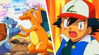 Ash vs Gary Full Battle |AMV| Pokemon Master Quest|