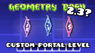 I Created Custom Portals in Geometry Dash!