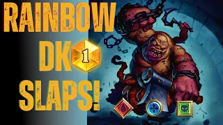 Rainbow Death Knight SLAPS! | Hearthstone top Decks