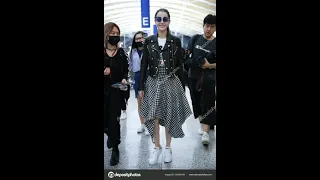 Dilraba Dilmurat of The Long Ballad Airport Fashion Style.