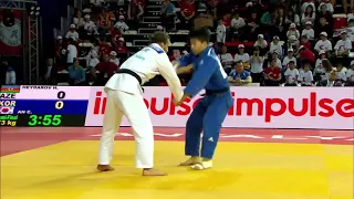 HEYDAROV Hidayat (AZE) vs AN Changrim (KOR) Judo Antalya Grand Prix 2018 / Semi-Final -73 kg
