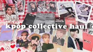 36 фотокарт в одной посылке, распаковка мерча stray kids, bts, xdinary heroes 🎠 kpop collective haul