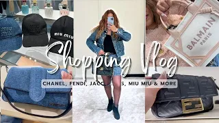 CHANEL, FENDI, MIU MIU, BALMAIN, JACQUEMUS & more Try On & DENIM special | Luxury Shopping Vlog