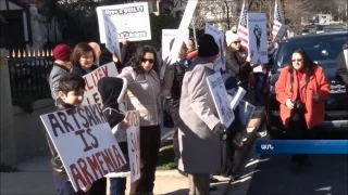 Armenian H1 TV Coverage of Sumgait-Baku Massacre Protest