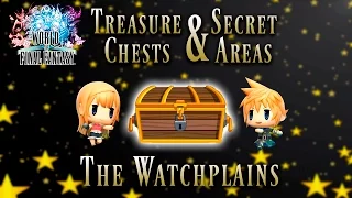 World of Final Fantasy - The Watchplains | Treasure Chest and Secret Areas Guide