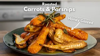 Honey Glazed Carrots and Parsnips | Super Easy Christmas Side Dish