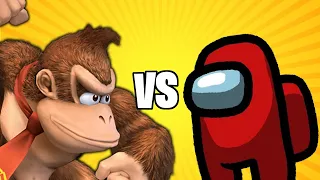 Donkey Kong vs Among Us